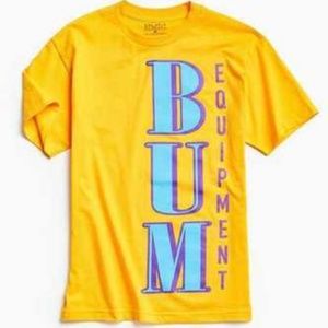 B.U.M. Equipment Logo Tee Shirt Vintage NWT